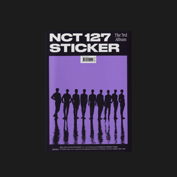 album nct 127 sticker photobook version
