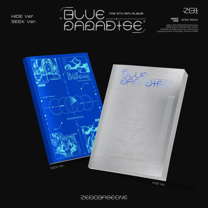ZEROBASEONE - The 5th Mini Album [BLUE PARADISE] Standard Ver.