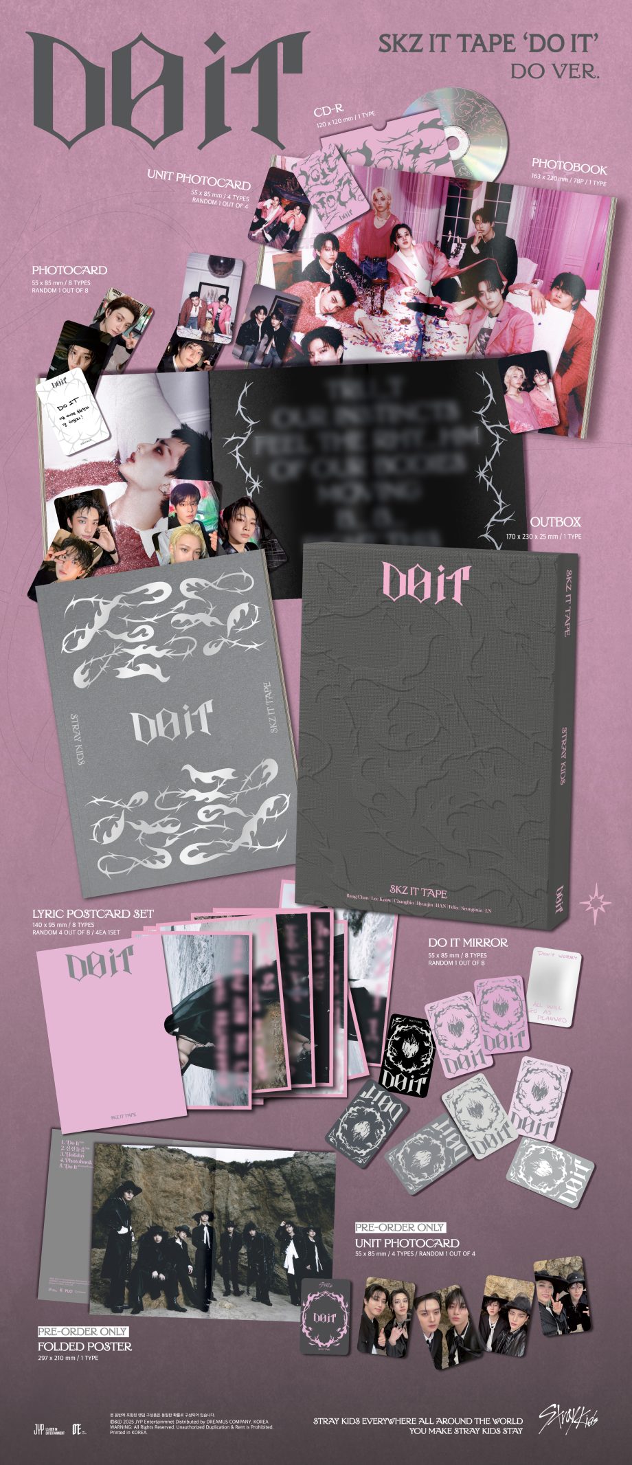 album stray kids skz it tape do it do ver