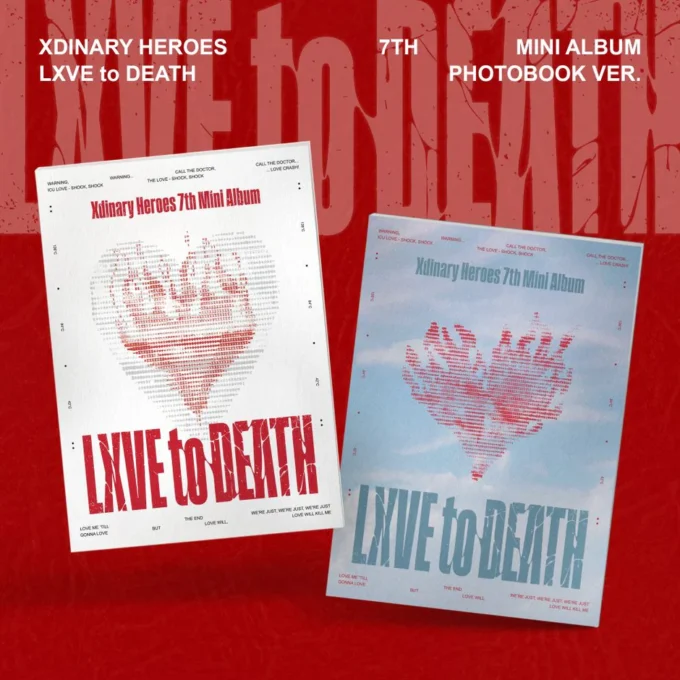 album xdinary heroes lxve to death photobook ver